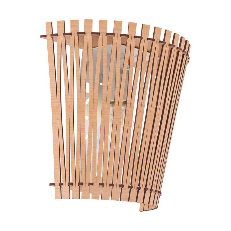 Applique murale marronne en bois, Berry Applique murale marronne en bois, Berry