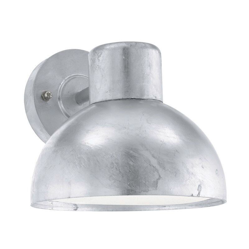 Luminaire extérieur argenté en plastique, Bessel, IP44