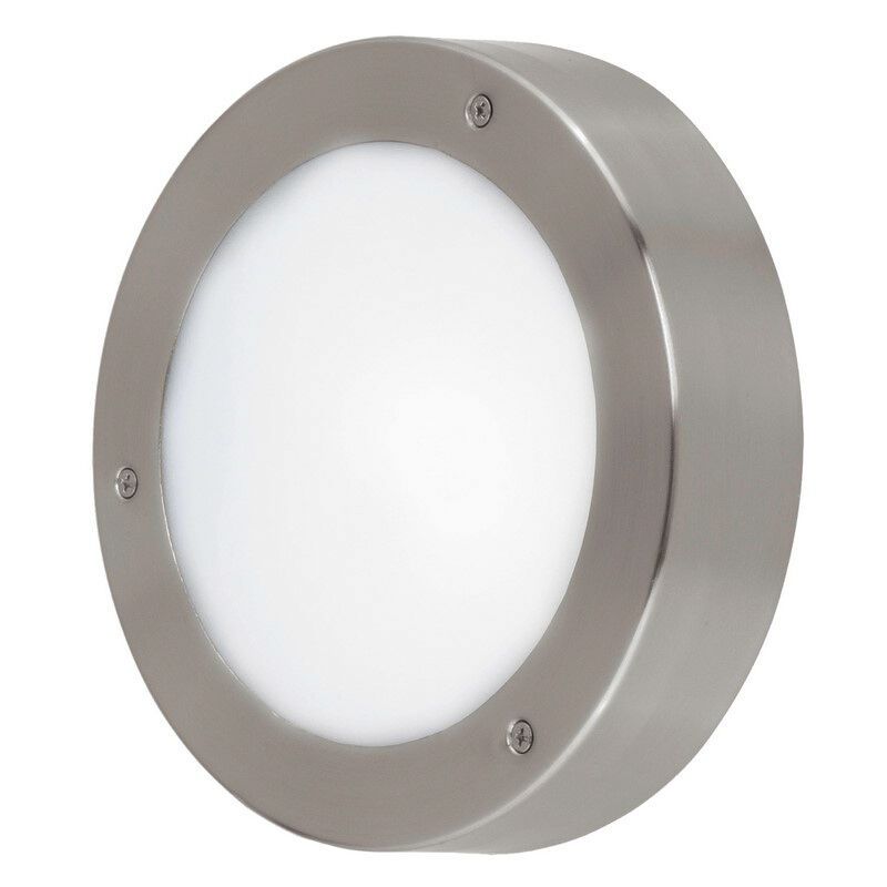 Luminaire extérieur argenté en plastique, Bob, IP44 Luminaire extérieur argenté en plastique, Bob, IP44
