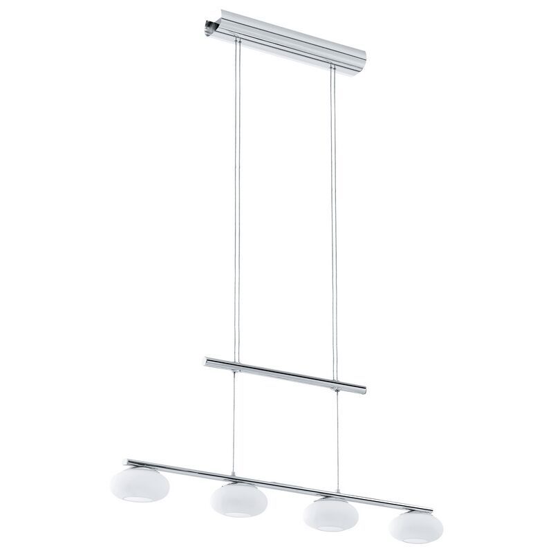 Suspension chromée en acier, Frederico, 4W, 3000K LED Suspension chromée en acier, Frederico, 4W, 3000K LED