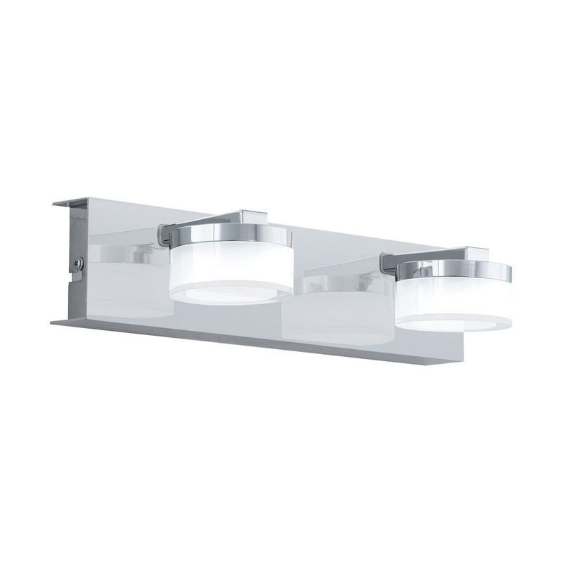 Applique murale chromée en plastique, Busra, 7W, 3000K LED, IP44 Applique murale chromée en plastique, Busra, 7W, 3000K LED, IP44