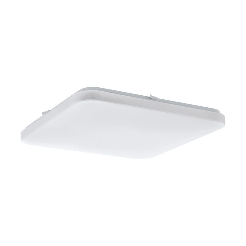 Lampe plafond blanche en acier, Eloise, 33W, 3000K LED