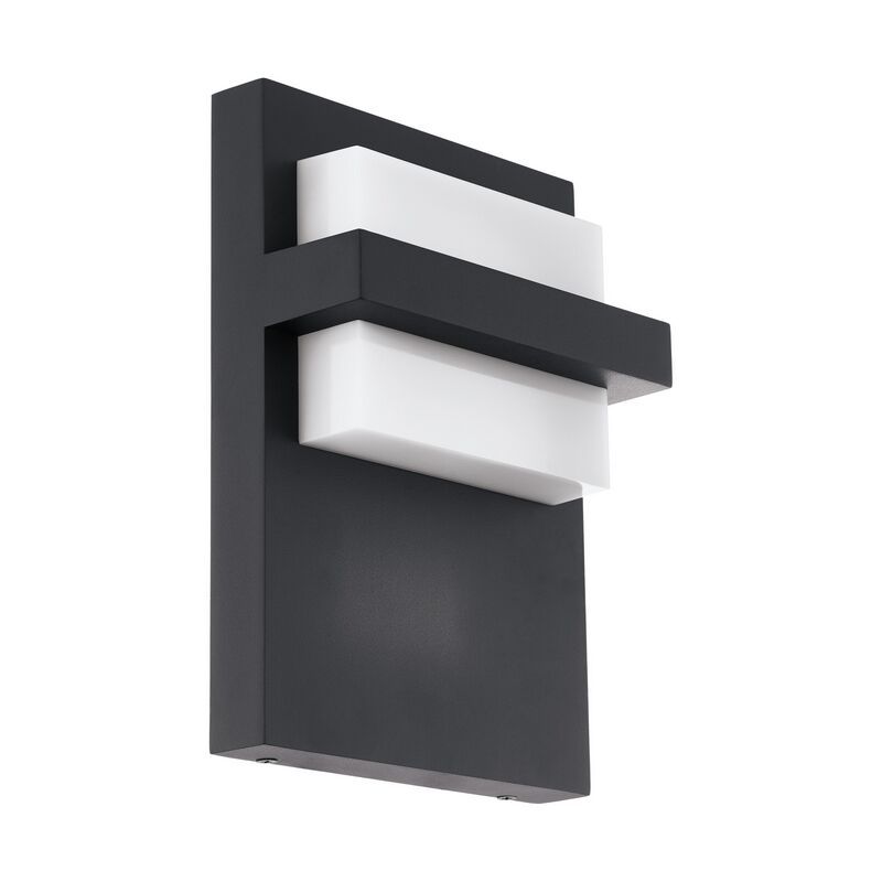 Luminaire extérieur anthracite en aluminium, Nicol, 10W, 3000K LED, IP44 Luminaire extérieur anthracite en aluminium, Nicol, 10W, 3000K LED, IP44