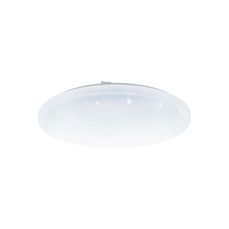 Lampe plafond blanche en acier, Eloise, 24W, couleur réglable LED