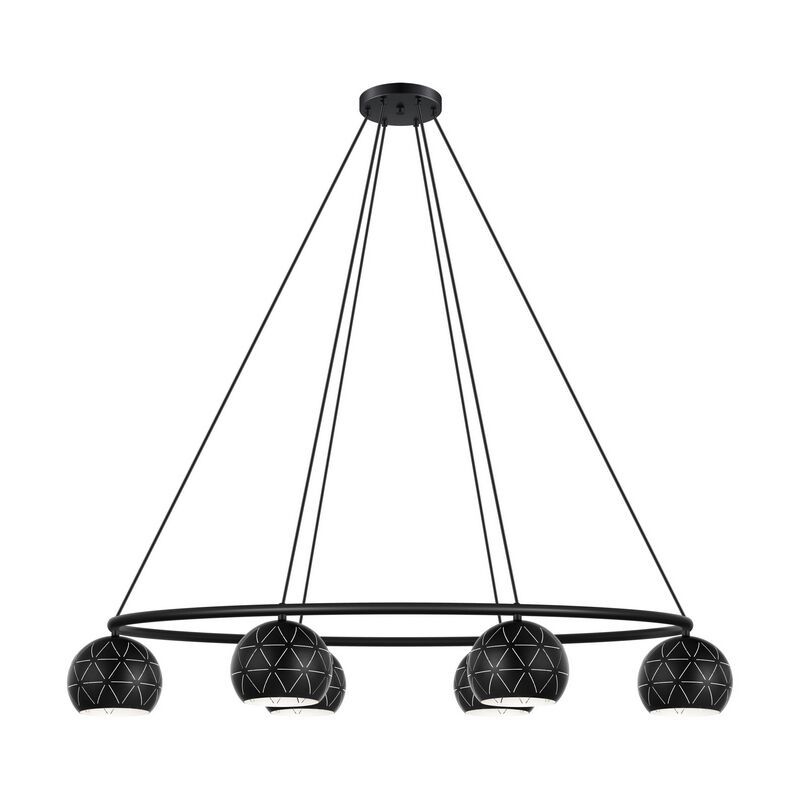 Suspension noire en acier, Madelein Suspension noire en acier, Madelein