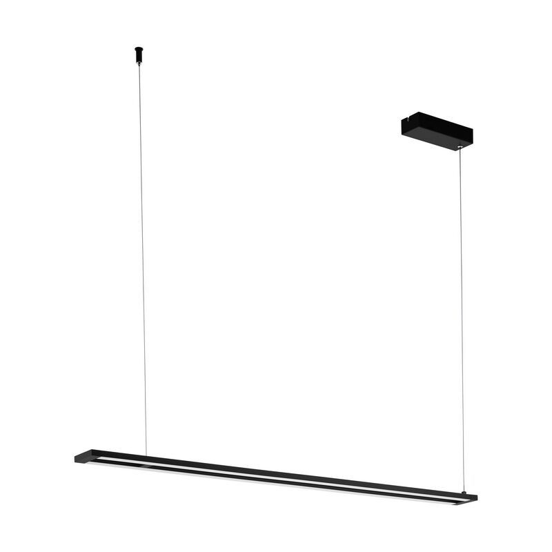 Suspension noire en aluminium, Guilliano, 27W, 3000K LED Suspension noire en aluminium, Guilliano, 27W, 3000K LED