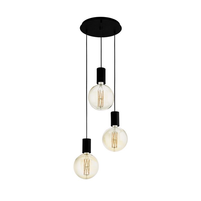 Suspension noire en acier, Samed