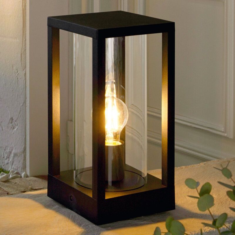 Luminaire extérieur noir en aluminium, Laszlo, IP54 Luminaire extérieur noir en aluminium, Laszlo, IP54