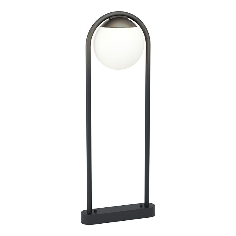Luminaire extérieur noir en acier, Lynne, IP44 Luminaire extérieur noir en acier, Lynne, IP44