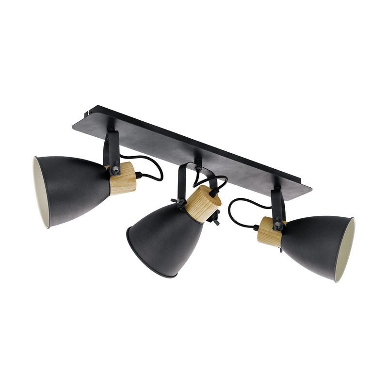 Spot plafond en bois gris, Nickey Spot plafond en bois gris, Nickey