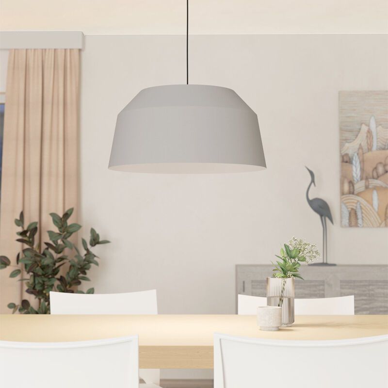 Suspension grise en aluminium, Teddie