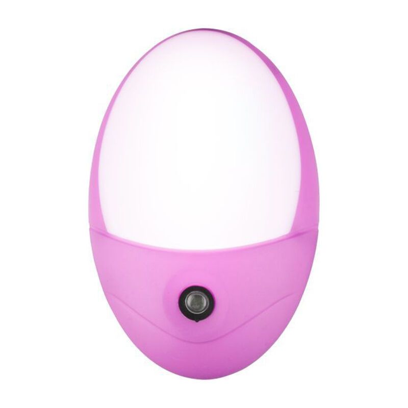 Veilleuse pour enfants rose en plastique, Ather, 1W, 6500K LED