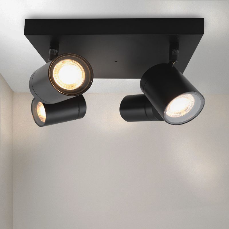 Spot plafond noir moderne, Ciara, IP44