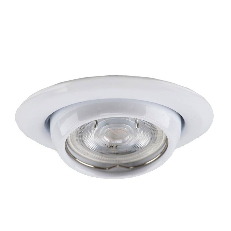 Spot encastré blanc en aluminium, Ando Spot encastré blanc en aluminium, Ando