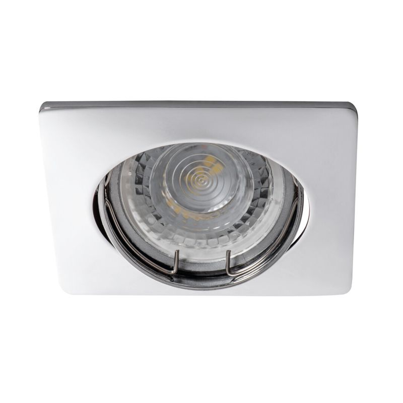 Spot encastré chromé en aluminium, Nesta Spot encastré chromé en aluminium, Nesta