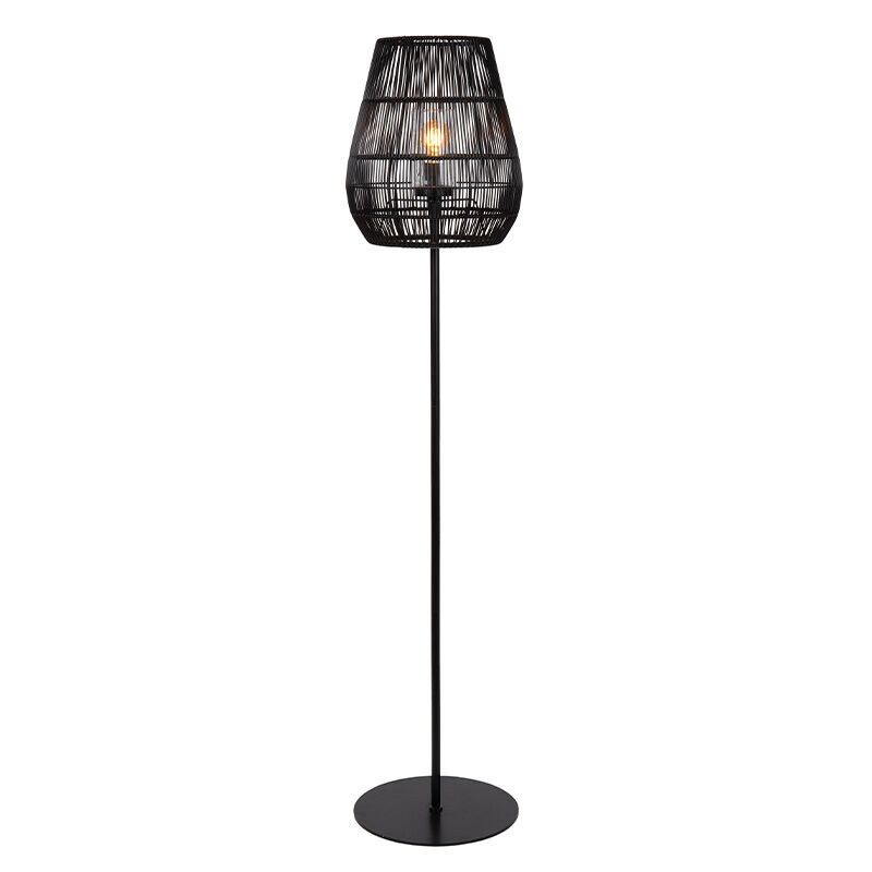 Luminaire extérieur rustique noir, Nerida, IP44