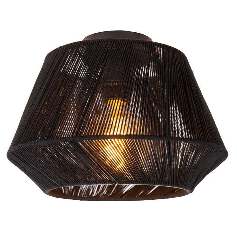 Lampe plafond moderne noire, Jessica
