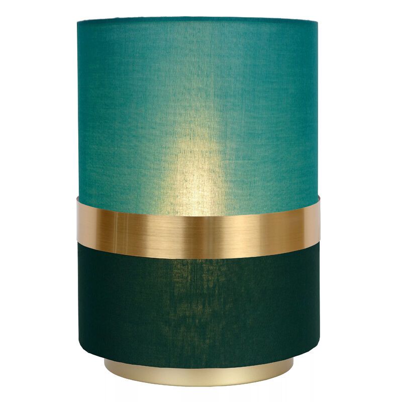 Lampe de table rétro dorée, Tusse, avec interrupteur Lampe de table rétro dorée, Tusse, avec interrupteur