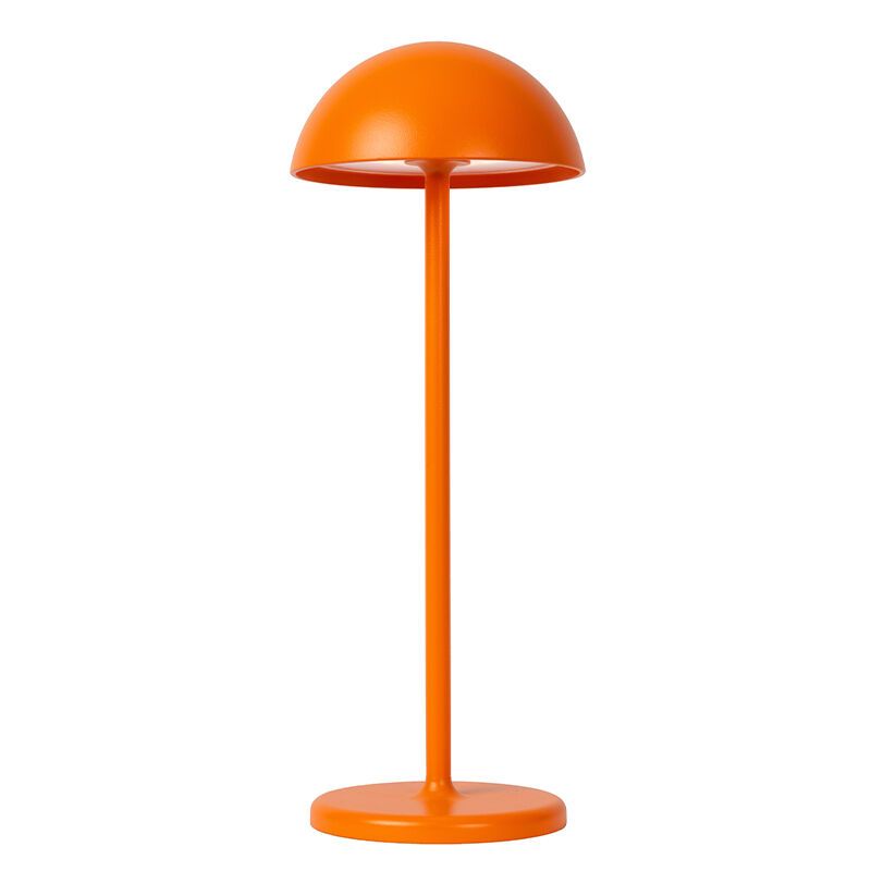 Lampe de table extérieur rétro orange, Joy, 1,5W, 3000K LED, IP54, avec variateur tactile Lampe de table extérieur rétro orange, Joy, 1,5W, 3000K LED, IP54, avec variateur tactile