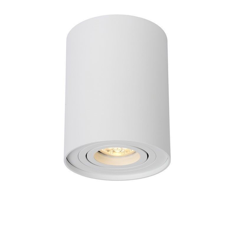 Spot plafond moderne blanc, Tube