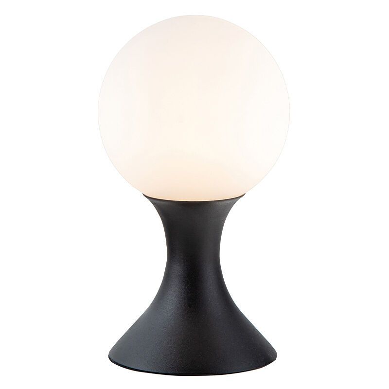 Lampe de table moderne noire, Moya, avec interrupteur Lampe de table moderne noire, Moya, avec interrupteur