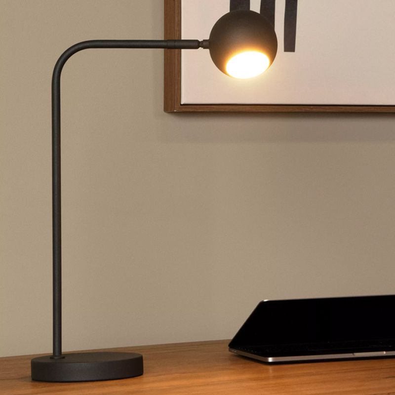 Lampe de table rechargeable moderne noire, Comet, 3W, 2700K LED, avec variateur tactile Lampe de table rechargeable moderne noire, Comet, 3W, 2700K LED, avec variateur tactile