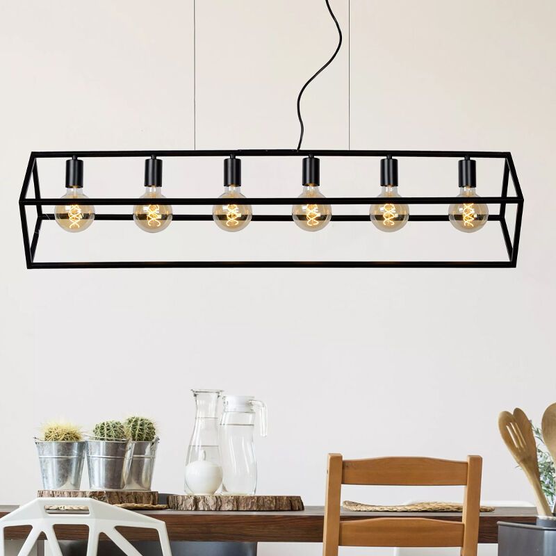 Suspension moderne noire, Fabian