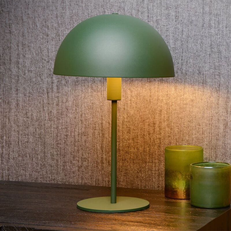 Lampe de table moderne verte, Siemon, avec interrupteur Lampe de table moderne verte, Siemon, avec interrupteur