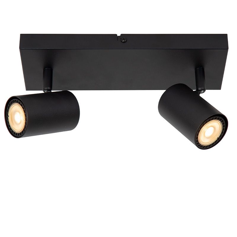 Spot plafond moderne noir, Amigo