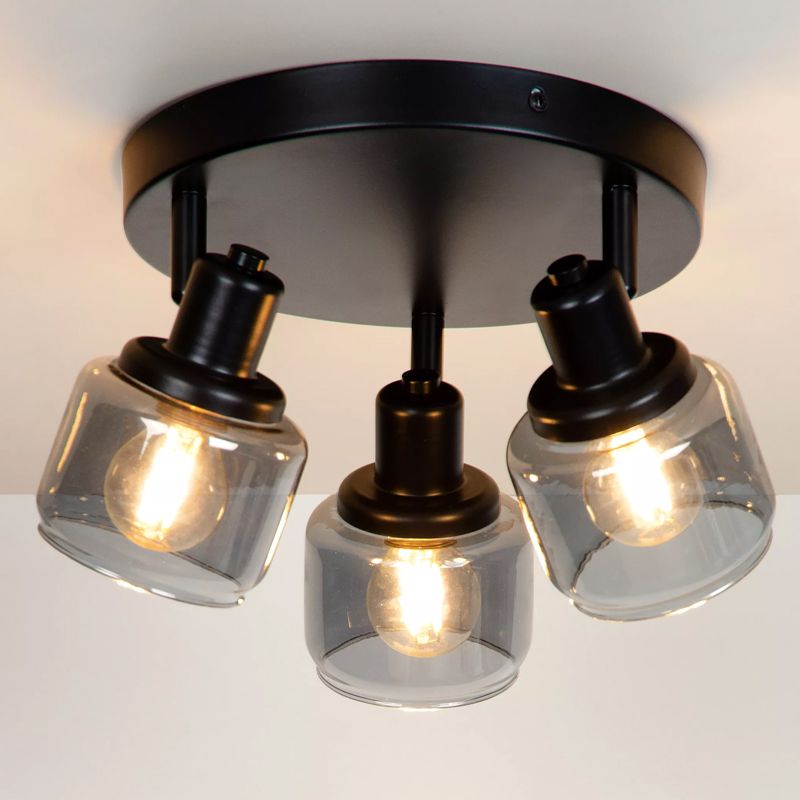 Spot plafond classique gris, Bjorn