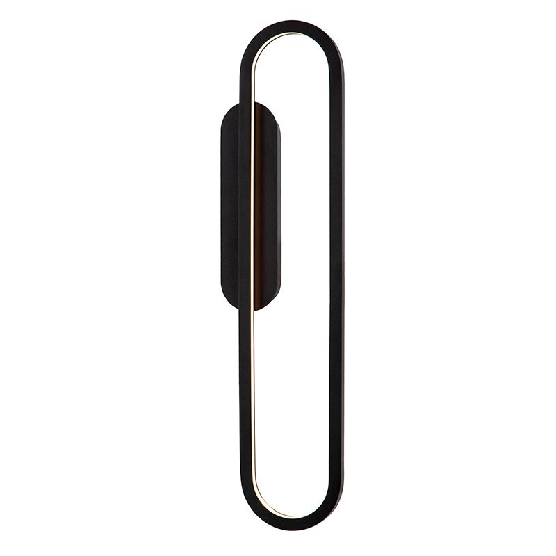 Applique murale moderne noire, Thelma, 22W, dim to warm LED Applique murale moderne noire, Thelma, 22W, dim to warm LED