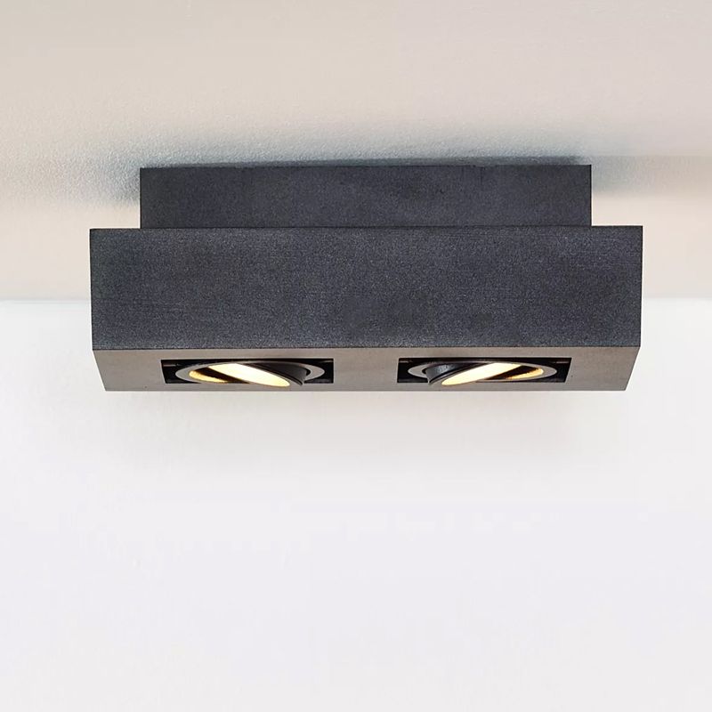 Spot plafond moderne noir, Xirax