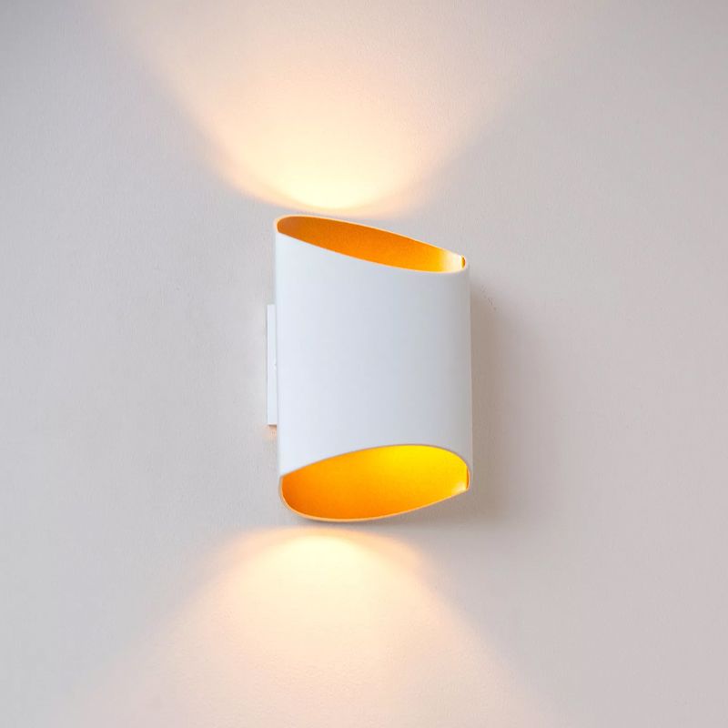 Applique up and down moderne blanche, Diletta