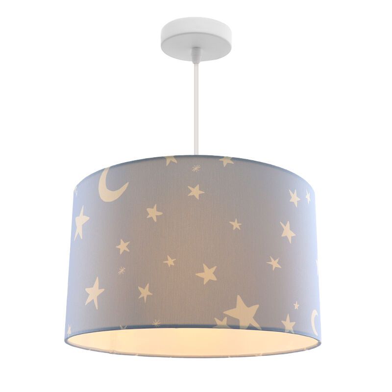 Suspension pour enfants bleue en tissu, Stars Suspension pour enfants bleue en tissu, Stars