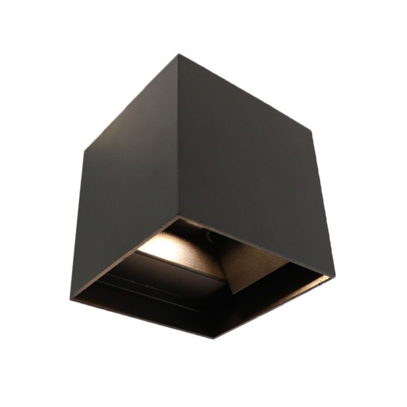 Luminaire extérieur noire moderne, Dion, 6W, 3000K LED, IP54 Luminaire extérieur noire moderne, Dion, 6W, 3000K LED, IP54