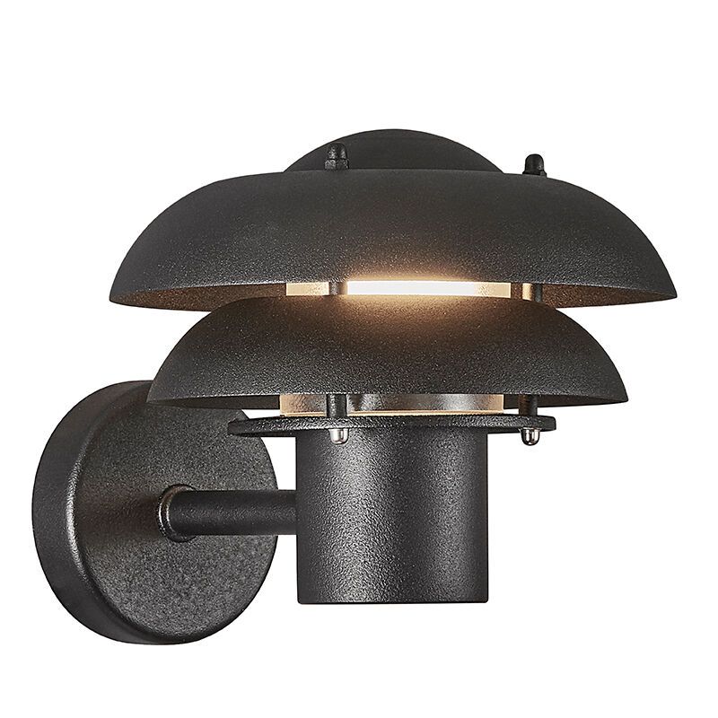 Luminaire extérieur moderne noir, Kurnos, IP54 Luminaire extérieur moderne noir, Kurnos, IP54