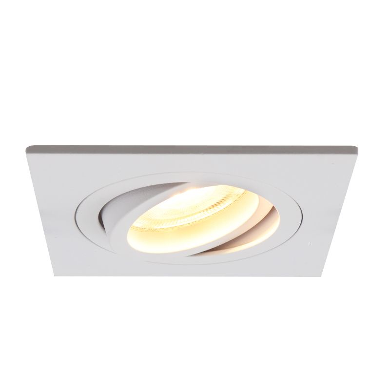 Spot encastré blanc en aluminium, Scott Spot encastré blanc en aluminium, Scott