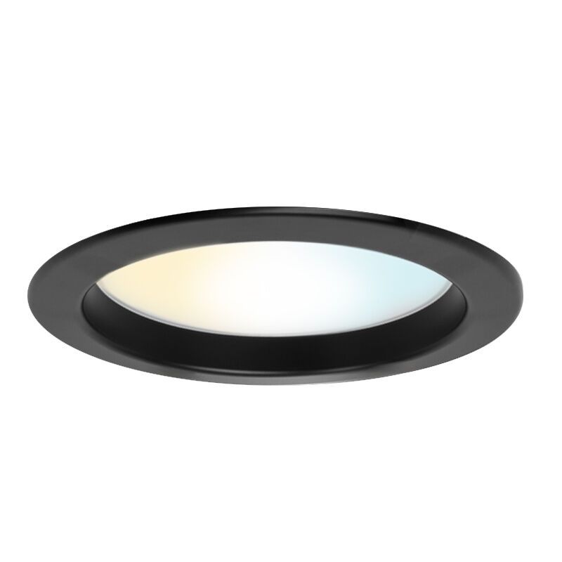 Downlight en aluminium noir, Otmar, 15W, white switch LED, IP22 Downlight en aluminium noir, Otmar, 15W, white switch LED, IP22