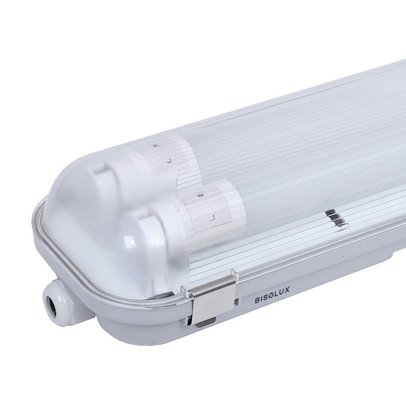 Luminaire fluorescent LED étanche 120 cm - Suyata - pour 2 tubes fluo - IP65 Luminaire fluorescent LED étanche 120 cm - Suyata - pour 2 tubes fluo - IP65