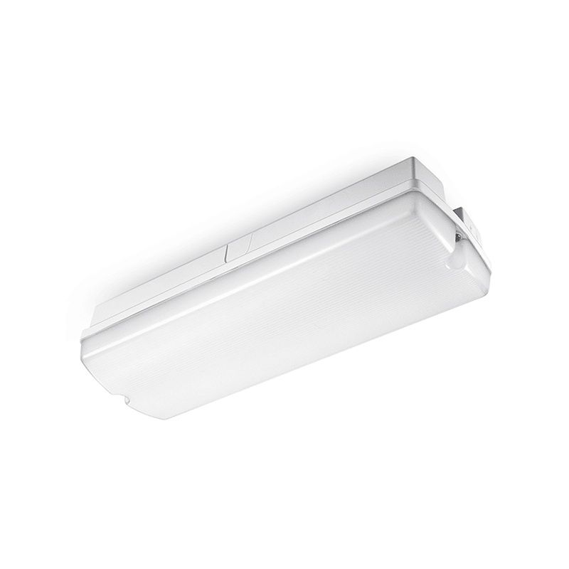 Luminaire escalier blanc en plastique, Pedram, 6W, 3000K LED, IP65
