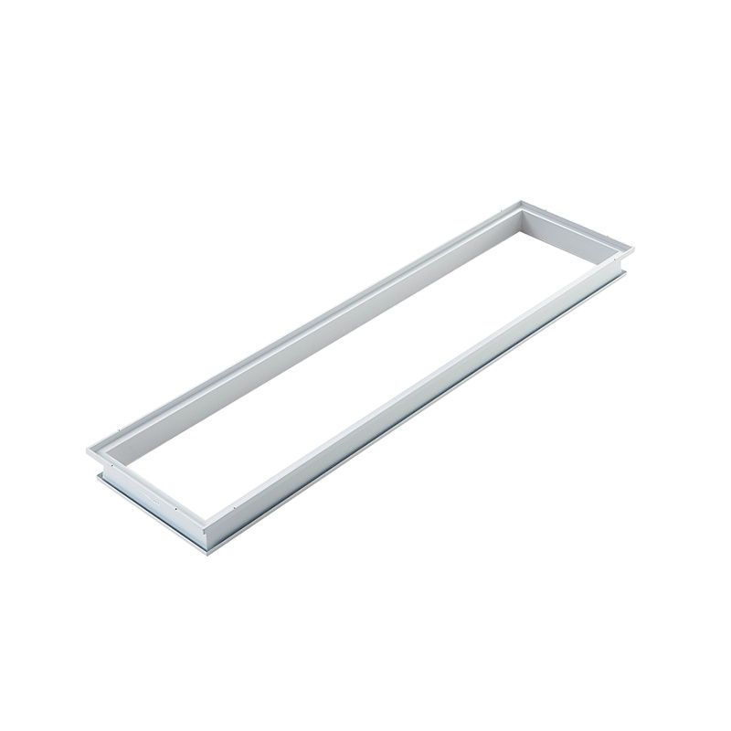Cadre de montage pour panneau LED 30x120 cm pour un effet puits de lumière