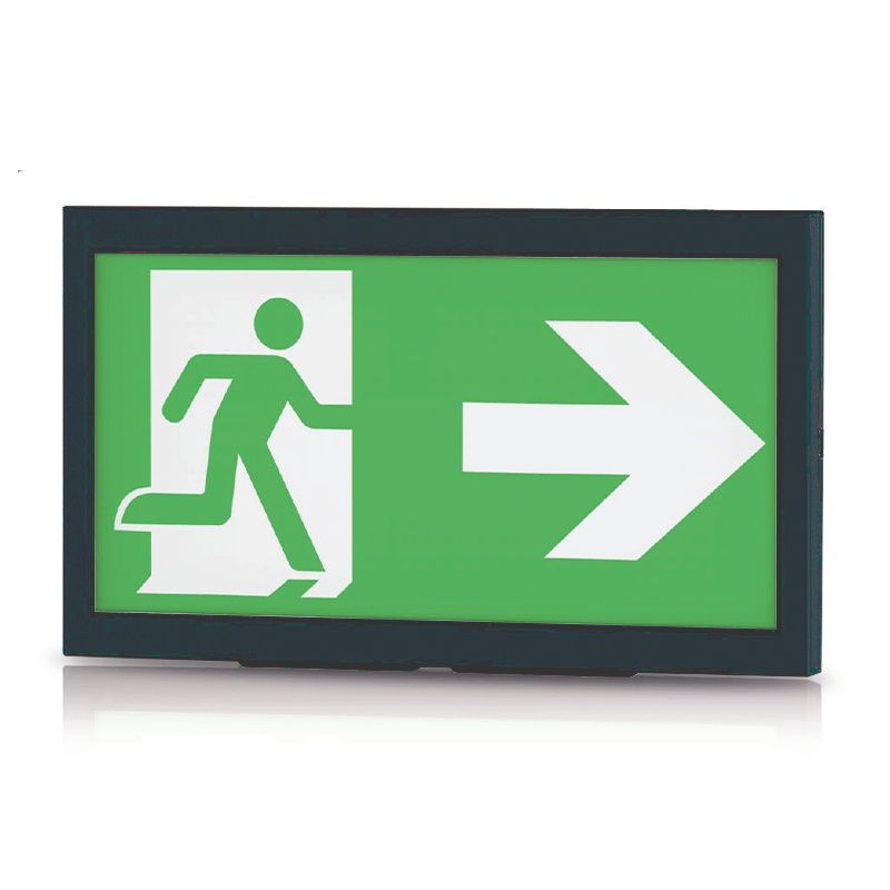 Éclairage de secours mural/en saillie, 3W, LED 6000K, IP40
