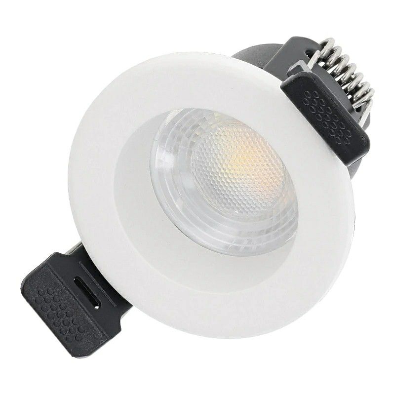 Downlight en aluminium blanc, Magus, 4W, white switch LED, IP65