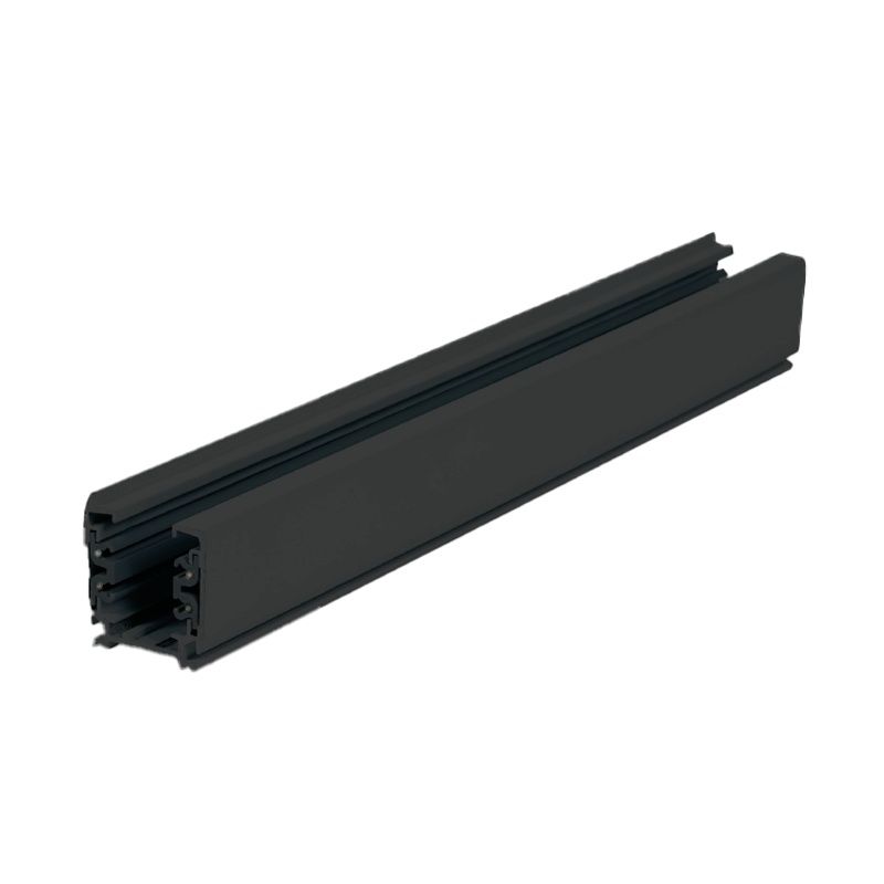 Rail triphasé, 3 mètres, noir, Pro Rail triphasé, 3 mètres, noir, Pro