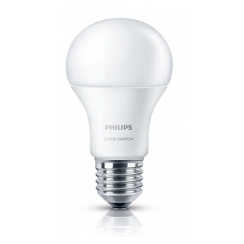 Philips E27 (grand) culot Source de lumière blanche Nigel, 8w 2700K (Extra blanc chaud)