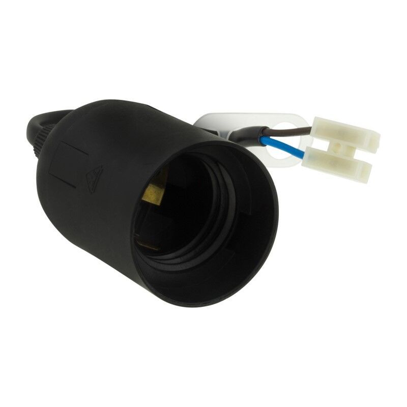 Ferrure mobile E27, noir Ferrure mobile E27, noir