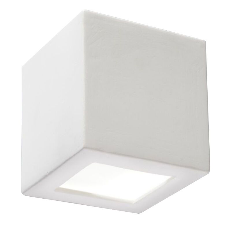 Applique up and down en verre blanche, Caitlin Applique up and down en verre blanche, Caitlin