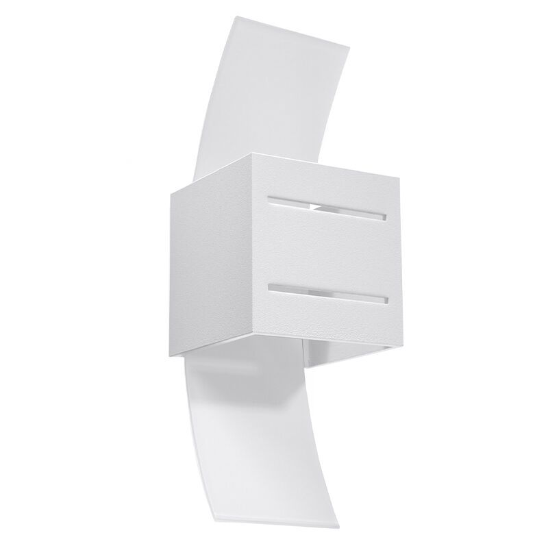 Applique up and down en aluminium blanche, Jasmien Applique up and down en aluminium blanche, Jasmien