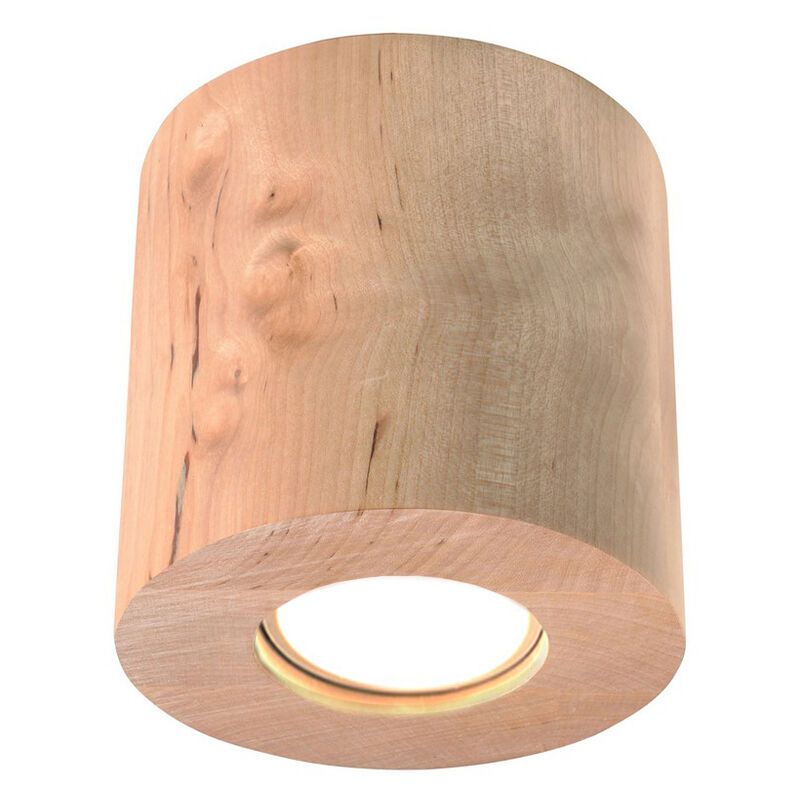 Spot en saillie en bois marron, Amely Spot en saillie en bois marron, Amely