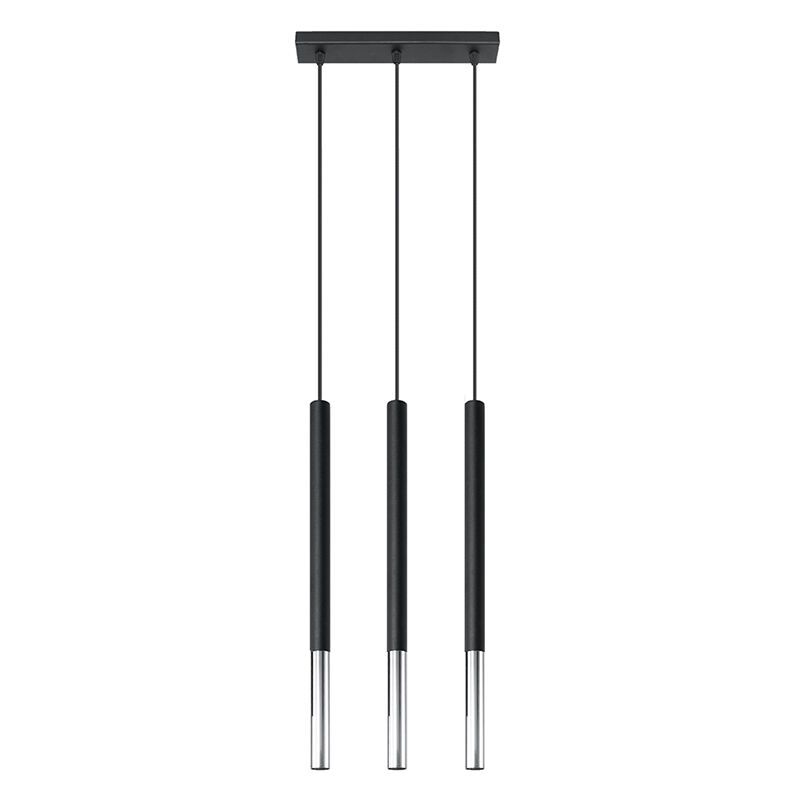 Suspension en aluminium chromée, Ilonca Suspension en aluminium chromée, Ilonca